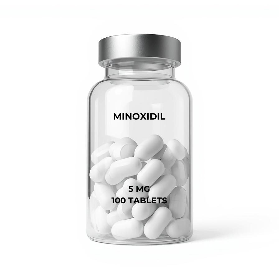 Minoxidil 5mg Tablets | 100-count