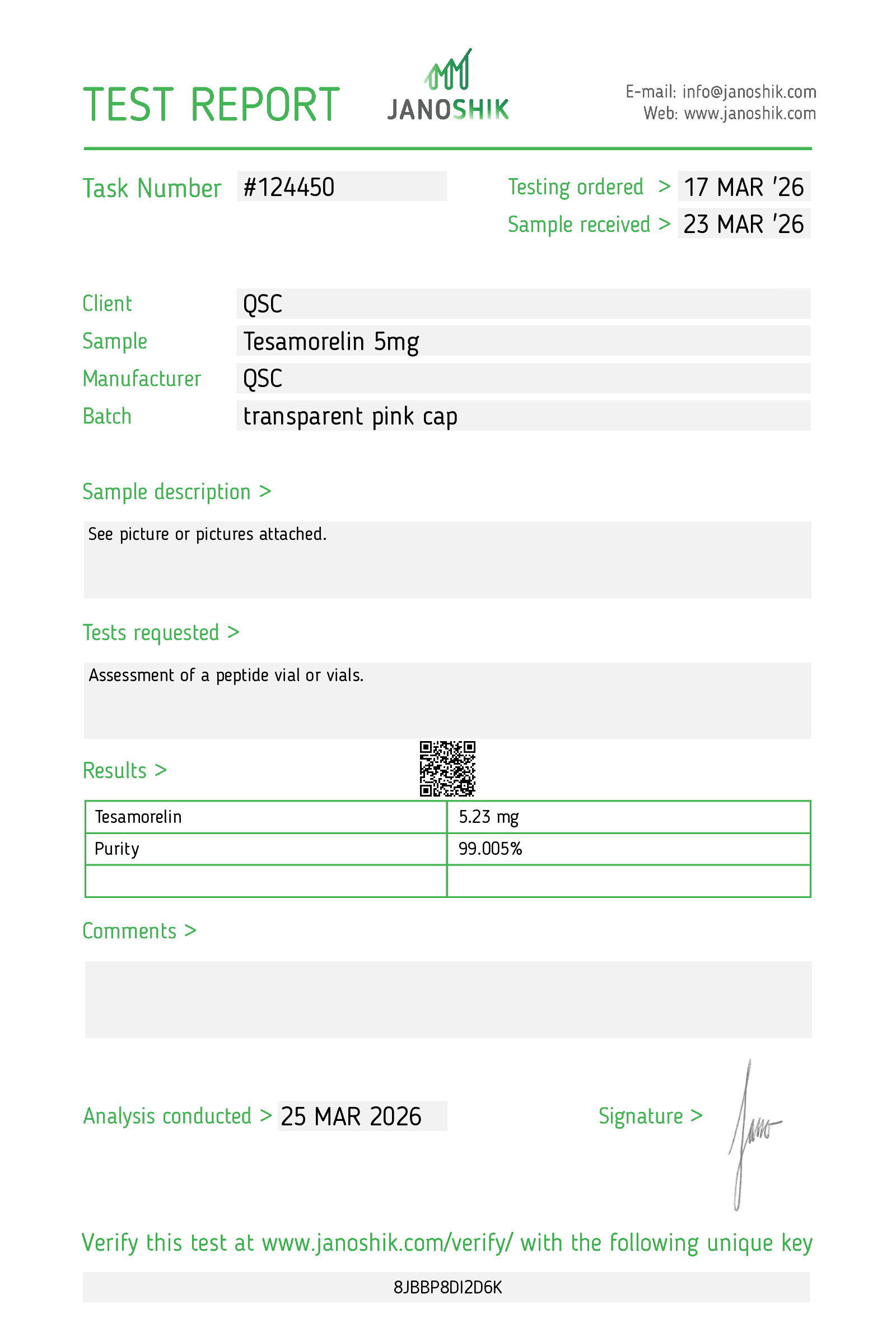 Tesamorelin 5mg | 10-Vial Kit | GHRH Analog | Egrifta - Image 3