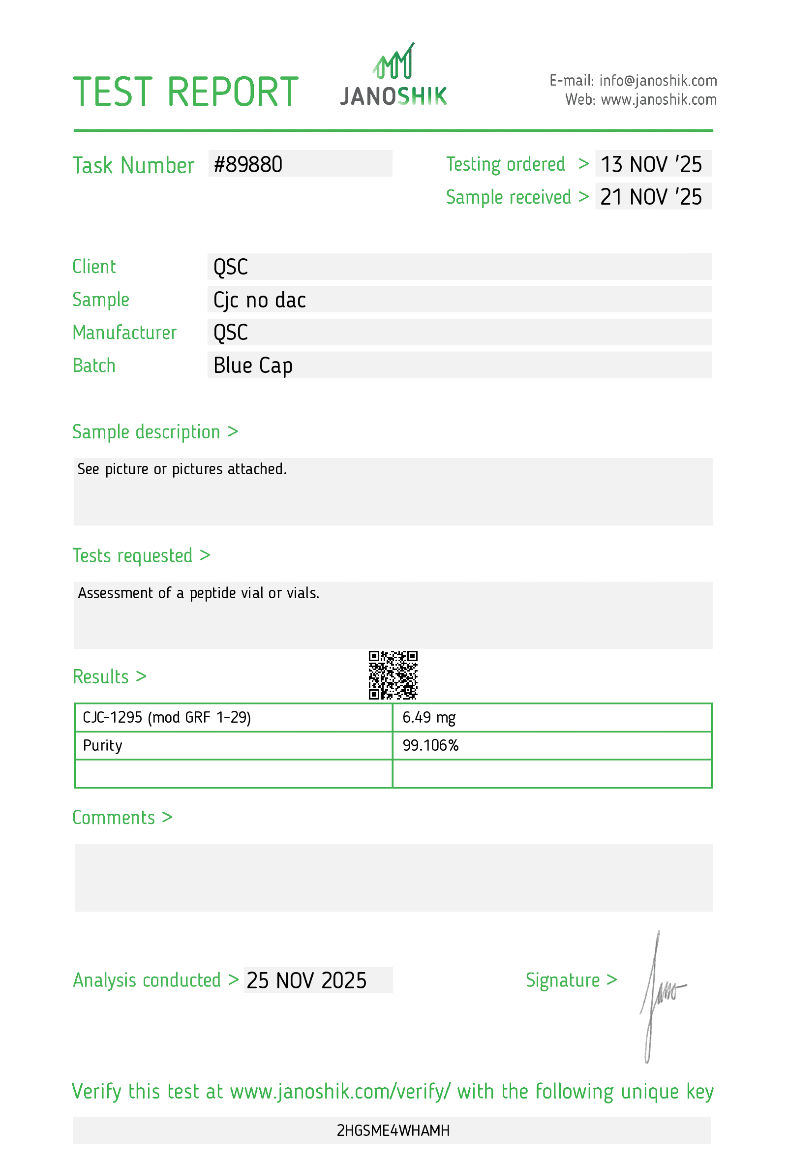 CJC-1295 (No DAC) 5mg | 10-Vial Kit | GHRH Analog - Image 3