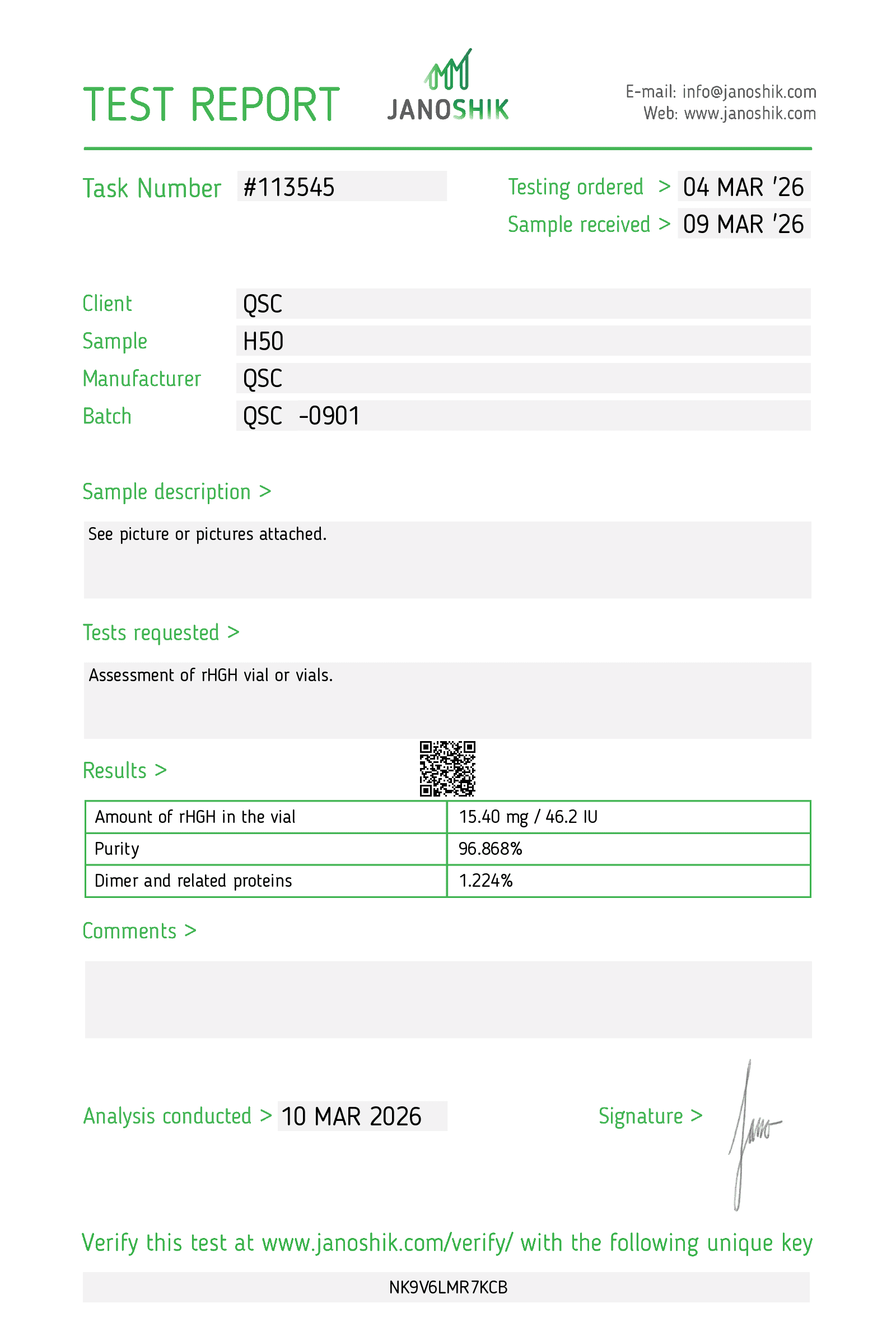 HGH 50 IU | 10-Vial Kit | 500 IU total | Human Growth Hormone Research - Image 3