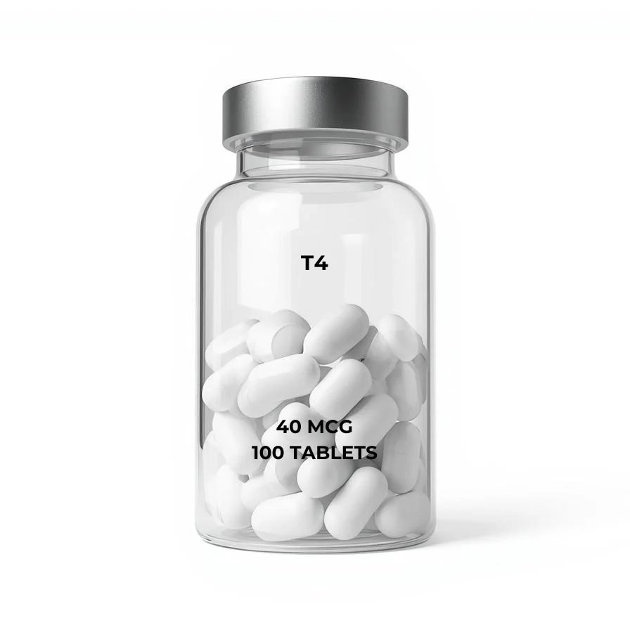 T4 Levothyroxine 40mcg Tablets | 100-Count | Levothyroxine / T4